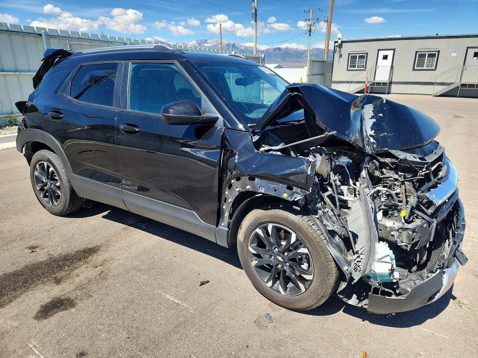 2023 Chevrolet Trailblazer VIN KL79MPS20PB138071 COPART salvage auction — REAR END, Ut - Salvage Certificate, sold $550 on 2026-07-31 (photo 4)