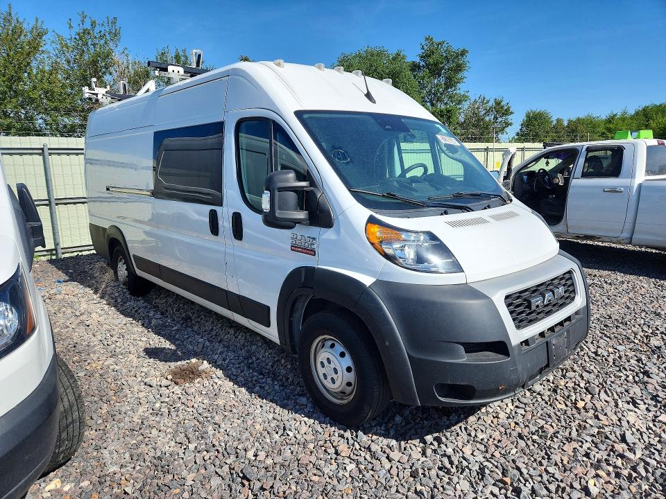 2022 Ram Promaster 3500 VIN 3C6MRVJGXNE142894 COPART salvage auction — MECHANICAL, Il - Certificate Of Title, sold $8,100 on 2026-07-23 (photo 4)