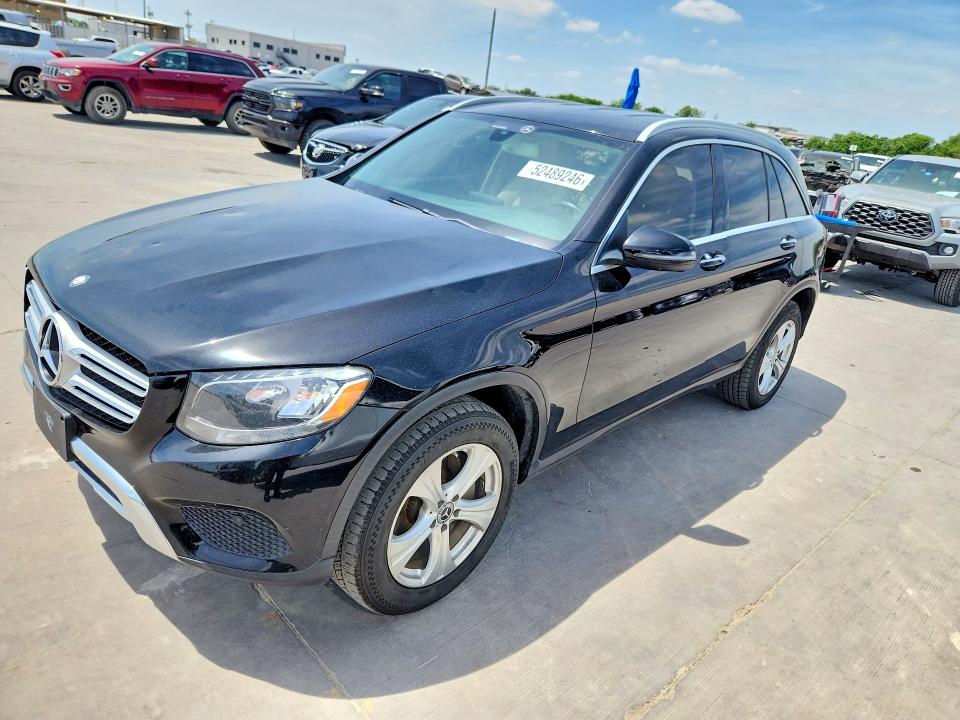 2017 Mercedes-benz Glc VIN WDC0G4JB8HF253654 COPART salvage auction — HAIL, La - Certificate Of Title, sold $6,350 on 2026-07-09 (photo 1)
