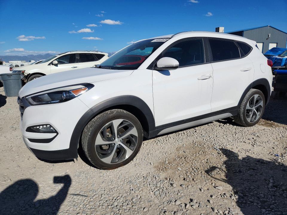 2017 Hyundai Tucson VIN KM8J3CA25HU369594 COPART salvage auction — MINOR DENT/SCRATCHES, Ut - Certificate Of Title (P), sold $3,350 on 2026-07-07 (photo 1)