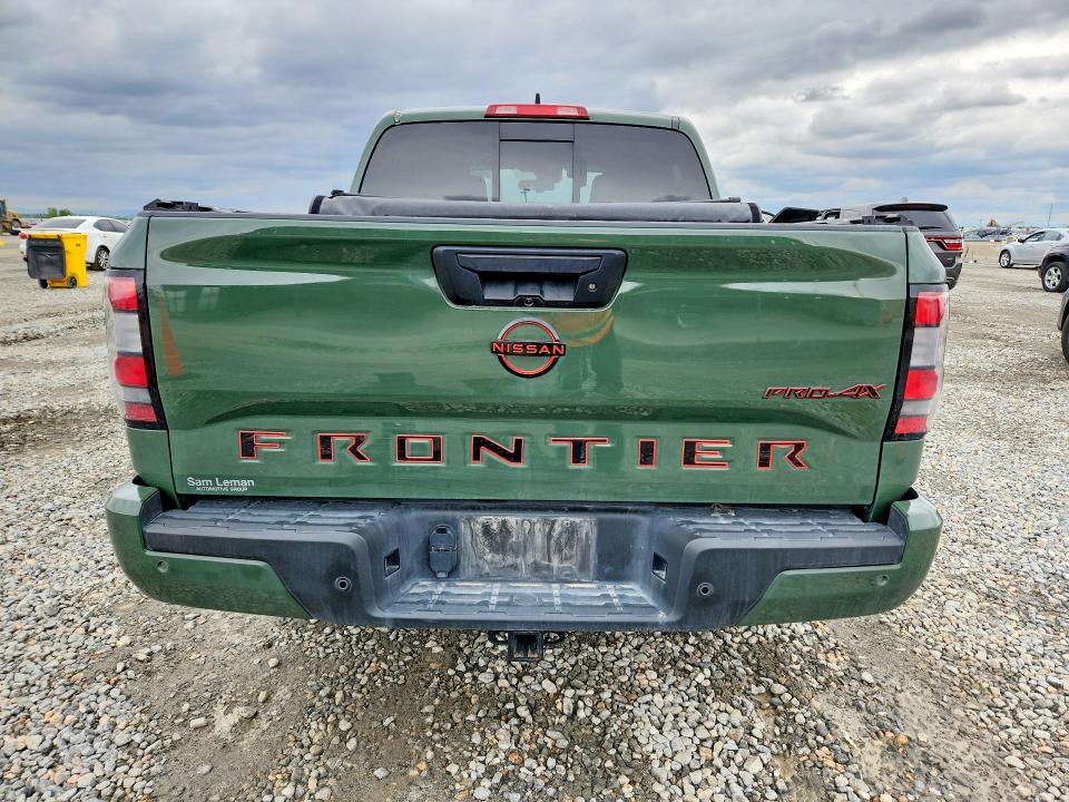 2024 Nissan Frontier VIN 1N6ED1EK2RN612675 COPART salvage auction — FRONT END, CO - PUBLIC - SALVAGE TITLE, sold $13,400 on 2026-07-09 (photo 6)