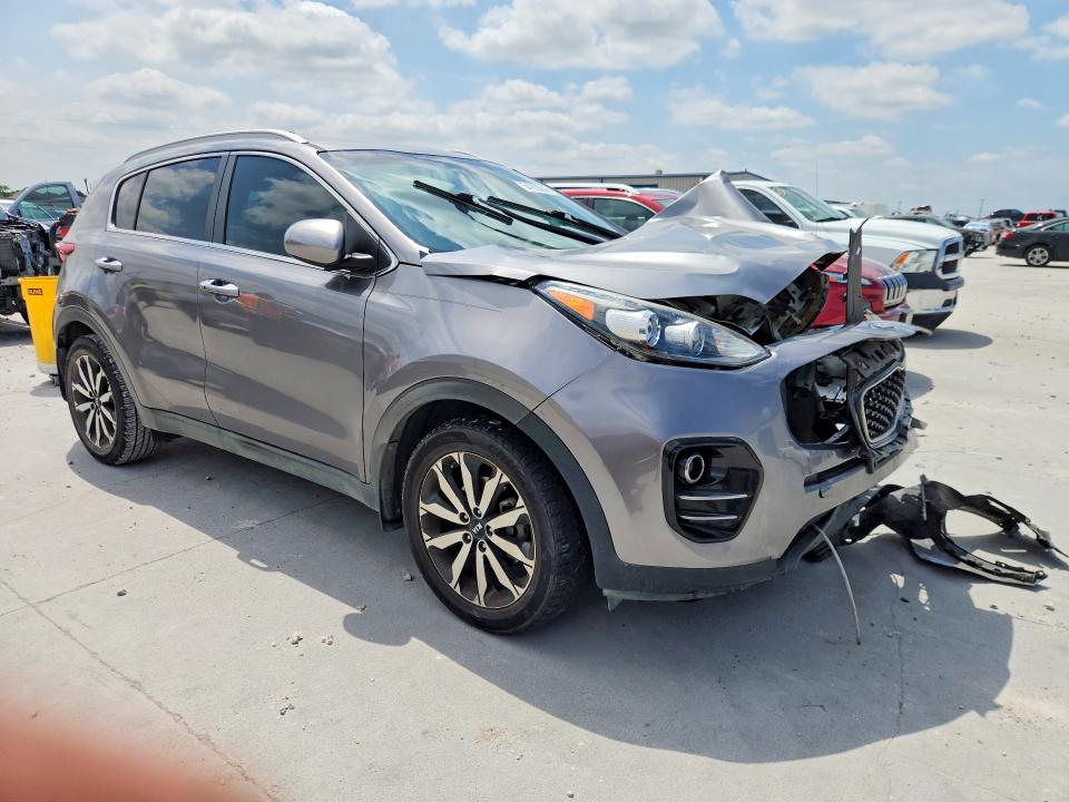 2017 Kia VIN KNDPN3AC9H7234179 COPART salvage auction — FRONT END, Tx - Salvage Vehicle Title, sold $2,000 on 2026-07-10 (photo 4)