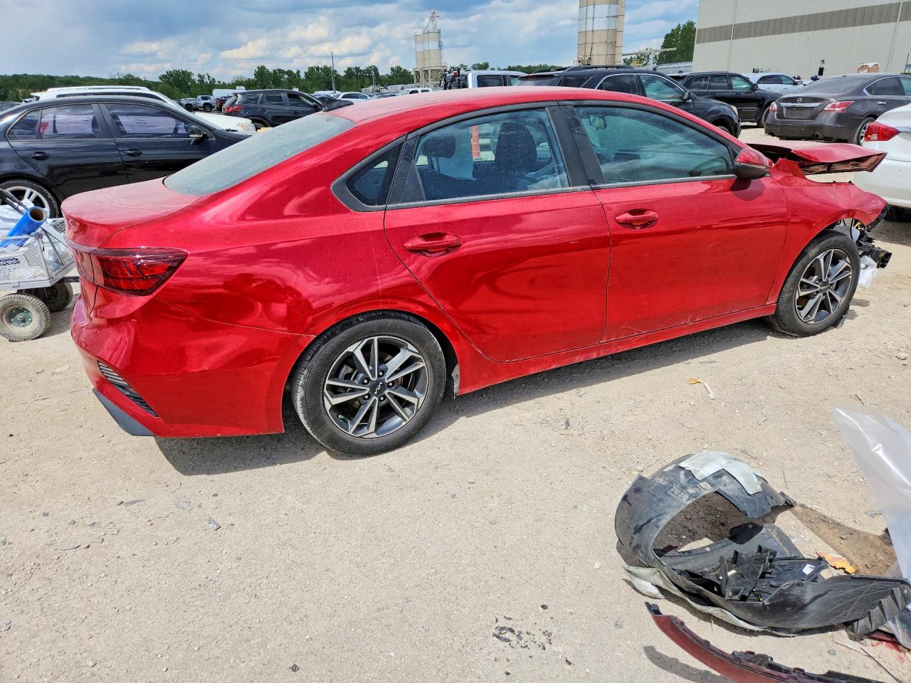 2024 Kia Forte VIN 3KPF24AD1RE804812 COPART salvage auction — Front End, MO - SALVAGE CERTIFICATE OF TITLE, sold $1,450 on 2026-06-25 (photo 3)