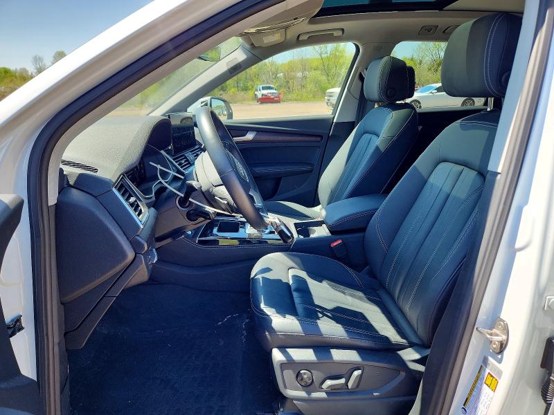 2023 Audi Q5 VIN WA1BBAFY6P2131030 COPART salvage auction — HAIL, OH - CERT OF TITLE-SALVAGE, sold $4,100 on 2026-07-27 (photo 7)
