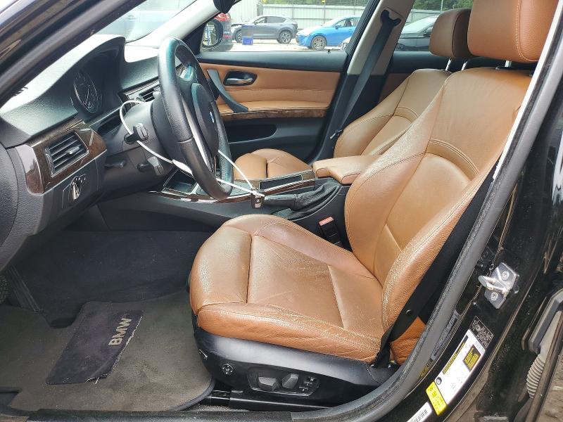 2010 BMW 3er VIN WBAPH7G55ANM52934 COPART salvage auction — FRONT END, Ga - Rebuilt With Theft History, sold $525 on 2026-07-17 (photo 7)
