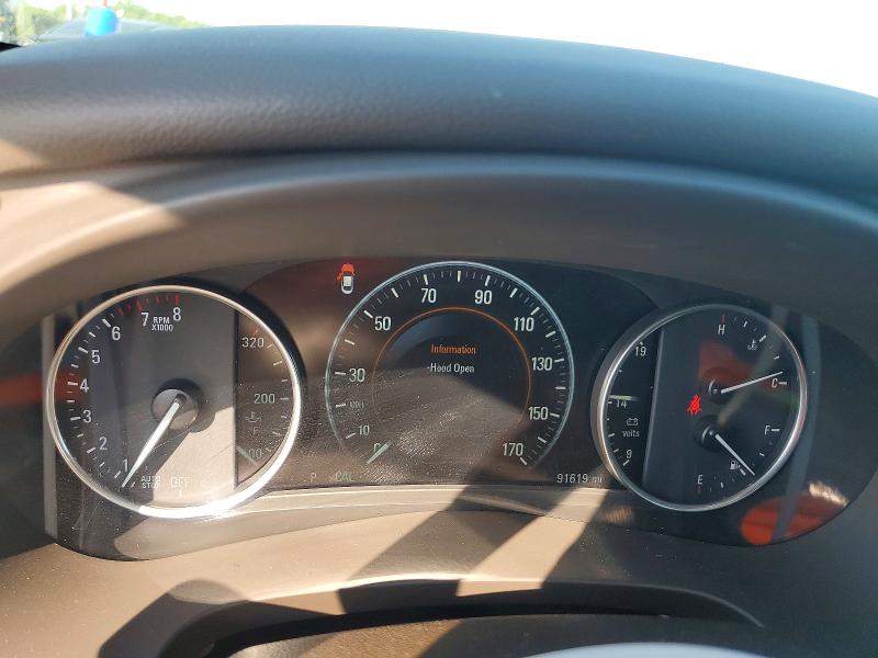 2017 Buick Lacrosse VIN 1G4ZP5SSXHU154746 COPART salvage auction — FRONT END, Mi - Certificate Of Title, sold $5,100 on 2026-07-10 (photo 9)