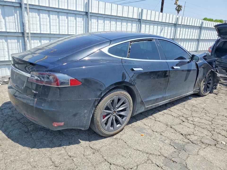 2018 Tesla Model s VIN 5YJSA1E20JF260357 COPART salvage auction — FRONT END, CA - SALVAGE CERTIFICATE, sold $2,200 on 2026-07-09 (photo 3)