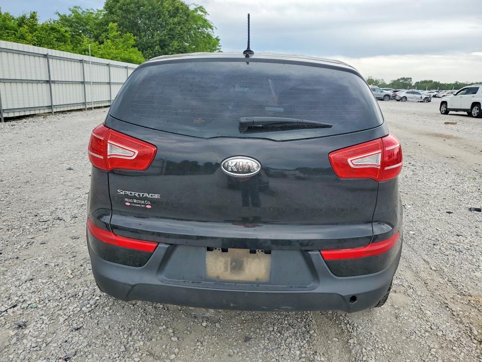 2012 Kia Sportage VIN KNDPB3A23C7320032 COPART salvage auction — HAIL, AR - CERTIFICATE OF TITLE, sold $750 on 2026-07-27 (photo 6)