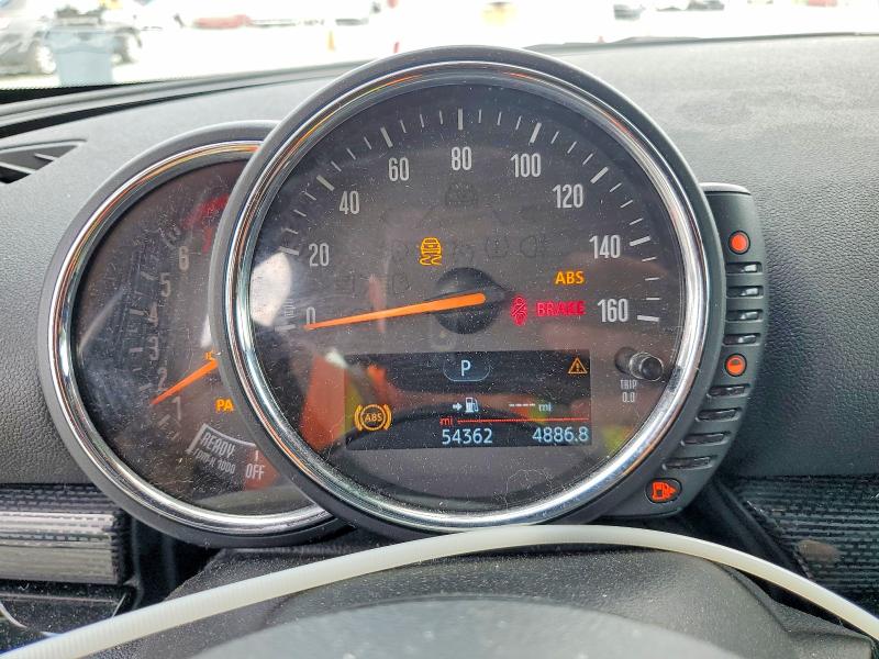 2017 Mini Cooper VIN WMWLN9C33H2E49780 COPART salvage auction — REAR END, Nc - Salvage Certificate Of Title, sold $200 on 2026-07-29 (photo 9)