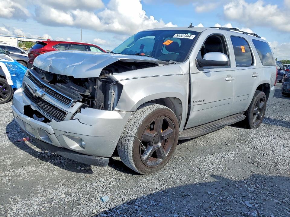 2013 Chevrolet Tahoe VIN 1GNSCBE03DR323505 COPART salvage auction — FRONT END, Fl - Cert Of Title Slvg Rebuildable, sold $1,050 on 2026-07-06 (photo 1)