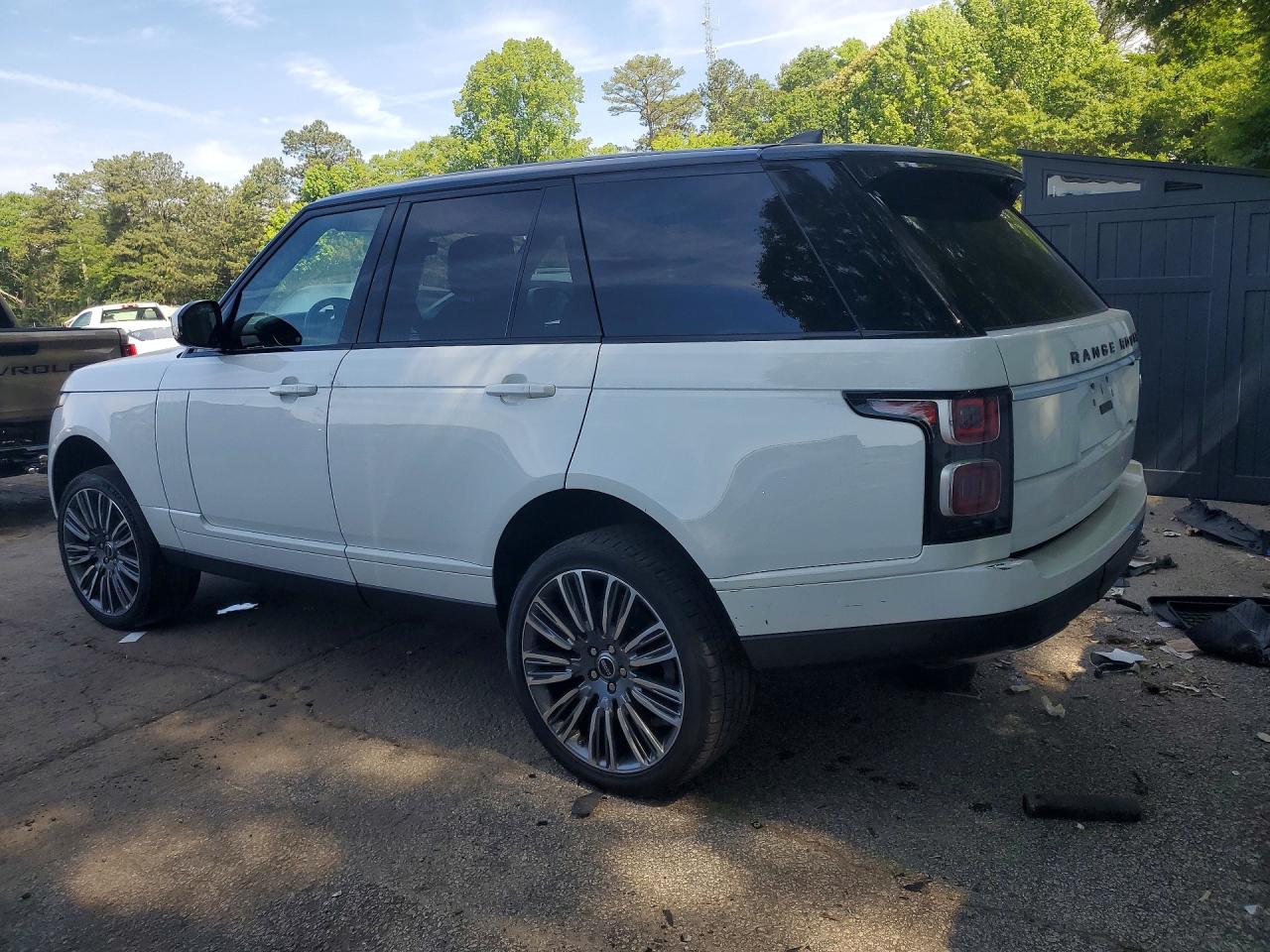 2018 Land Rover Range Rover VIN SALGS2SV5JA385685 COPART salvage auction — Normal Wear, GA - CERT OF TITLE-MANUFCTR BUYBACK (P), sold $12,800 on 2026-06-30 (photo 2)