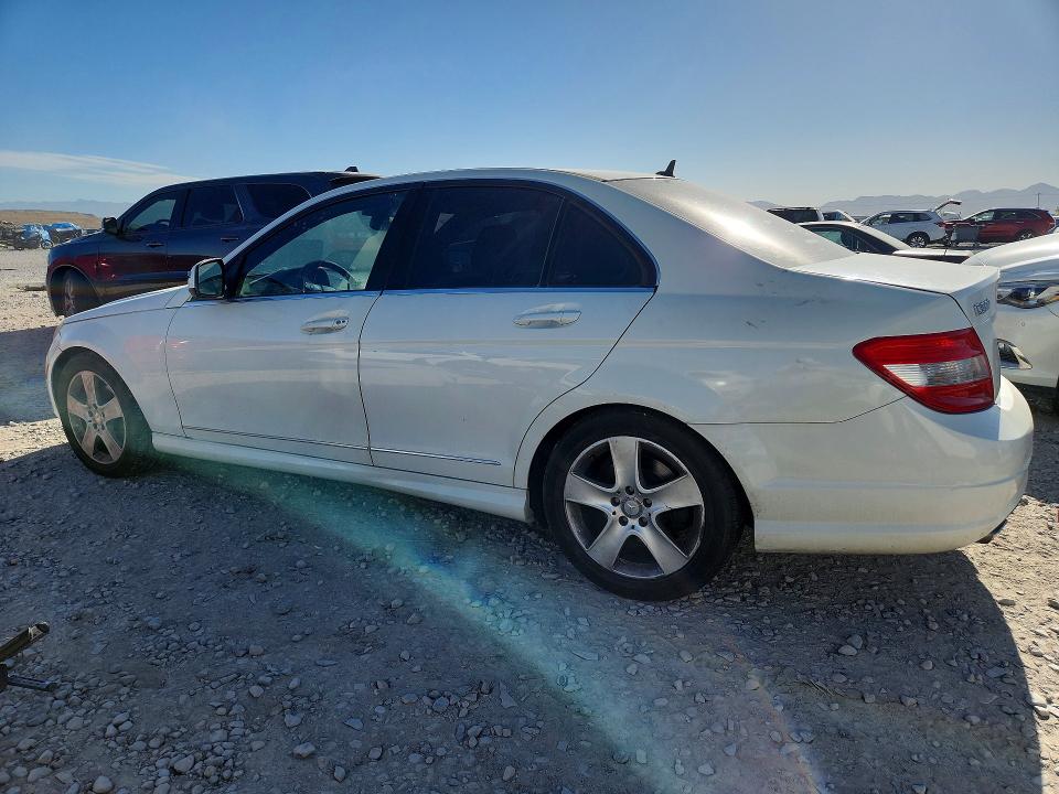 2008 Mercedes-benz C class VIN WDDGF54X88F081913 COPART salvage auction — REAR END, Nv - Salvage Title, sold $600 on 2026-07-02 (photo 2)