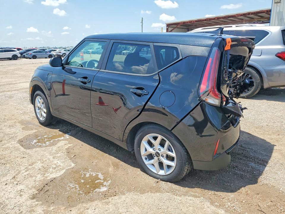 2025 Kia Soul VIN KNDJ23AU1S7957927 COPART salvage auction — REAR END, Tx - Nonrepairable Title, sold $2,050 on 2026-07-06 (photo 2)
