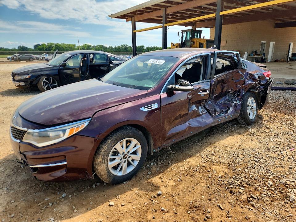 2016 Kia Optima VIN 5XXGT4L37GG084099 COPART salvage auction — SIDE, AL - CERT OF TITLE-SALVAGE TITLE, sold $425 on 2026-07-29 (photo 1)