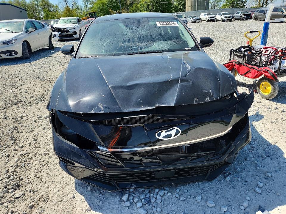 2025 Hyundai VIN KMHLN4DJ5SU124586 COPART salvage auction — FRONT END, Mi - Cert Of Title-Salvage Vehicle, sold $7,500 on 2026-07-08 (photo 5)