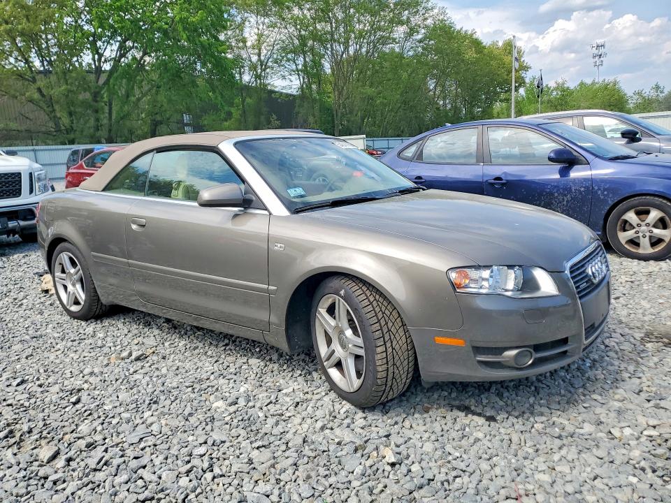 2007 Audi A4 VIN WAUDF48H27K029867 COPART salvage auction — MINOR DENT/SCRATCHES, Ma - Cert Of Title-Reconstrctd Coll, sold $575 on 2026-07-29 (photo 4)