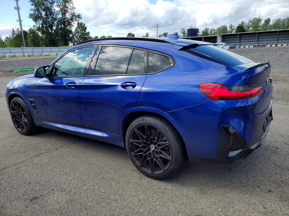 2022 BMW X4 VIN 5YM23EC00N9N37115 COPART salvage auction — UNDERCARRIAGE, Or - Salvage Title Certificate, sold $34,250 on 2026-09-14 (photo 2)