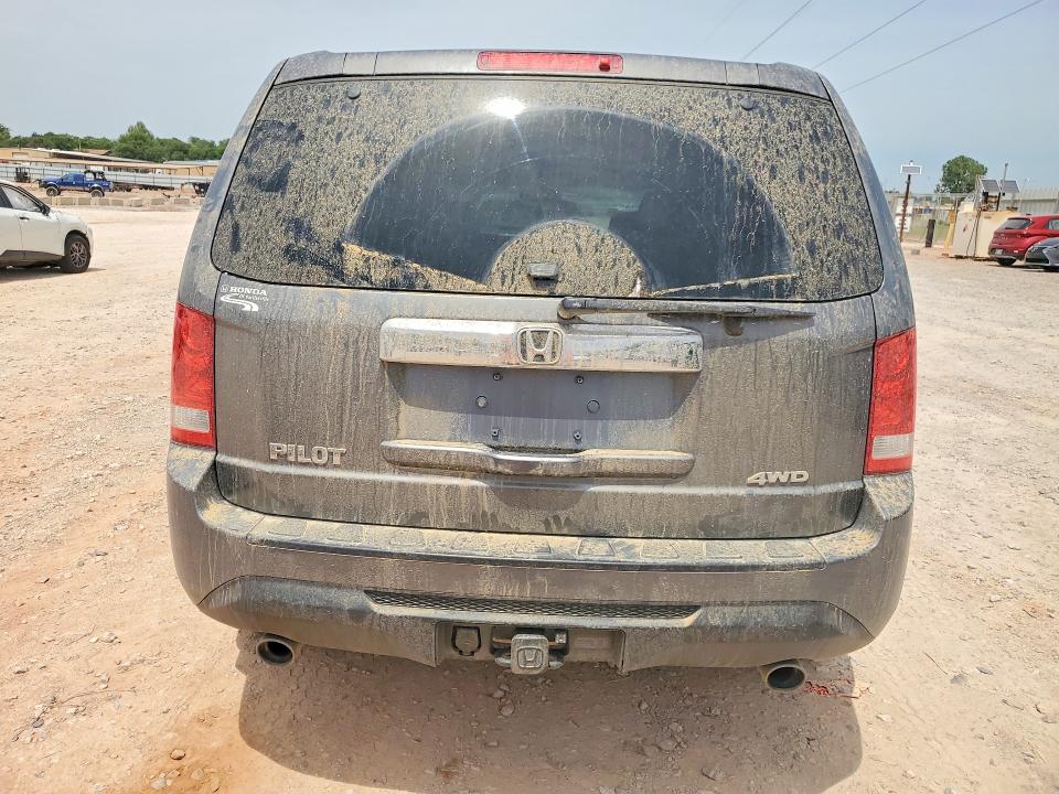 2012 Honda Pilot VIN 5FNYF4H49CB004392 COPART salvage auction — FRONT END, Ok - Cert Of Title-Salvage, sold $1,400 on 2026-07-09 (photo 6)