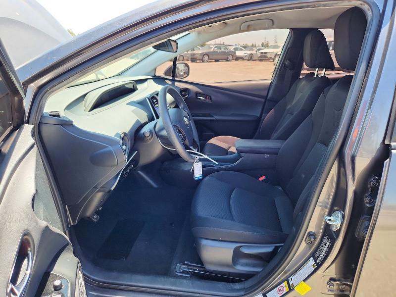 2021 Toyota Prius VIN JTDKAMFU6M3148231 COPART salvage auction — FRONT END, Ca - Salvage Certificate, sold $6,600 on 2026-07-18 (photo 7)