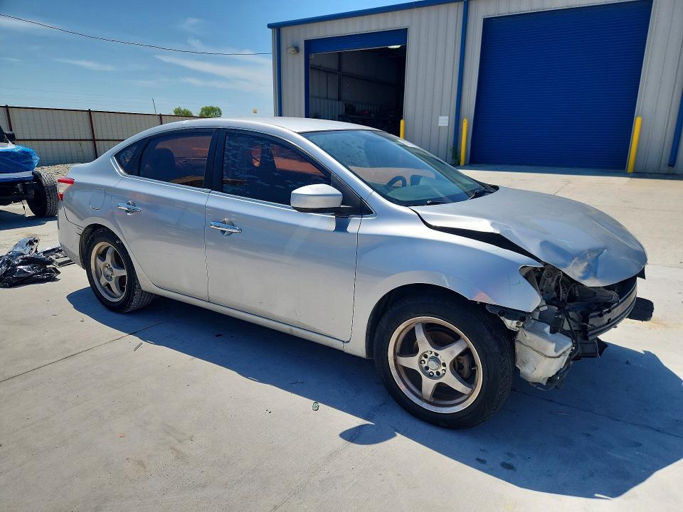 2014 Nissan VIN 3N1AB7AP0EY238028 COPART salvage auction — FRONT END, Tx - Salvage Vehicle Title, sold $725 on 2026-07-02 (photo 4)
