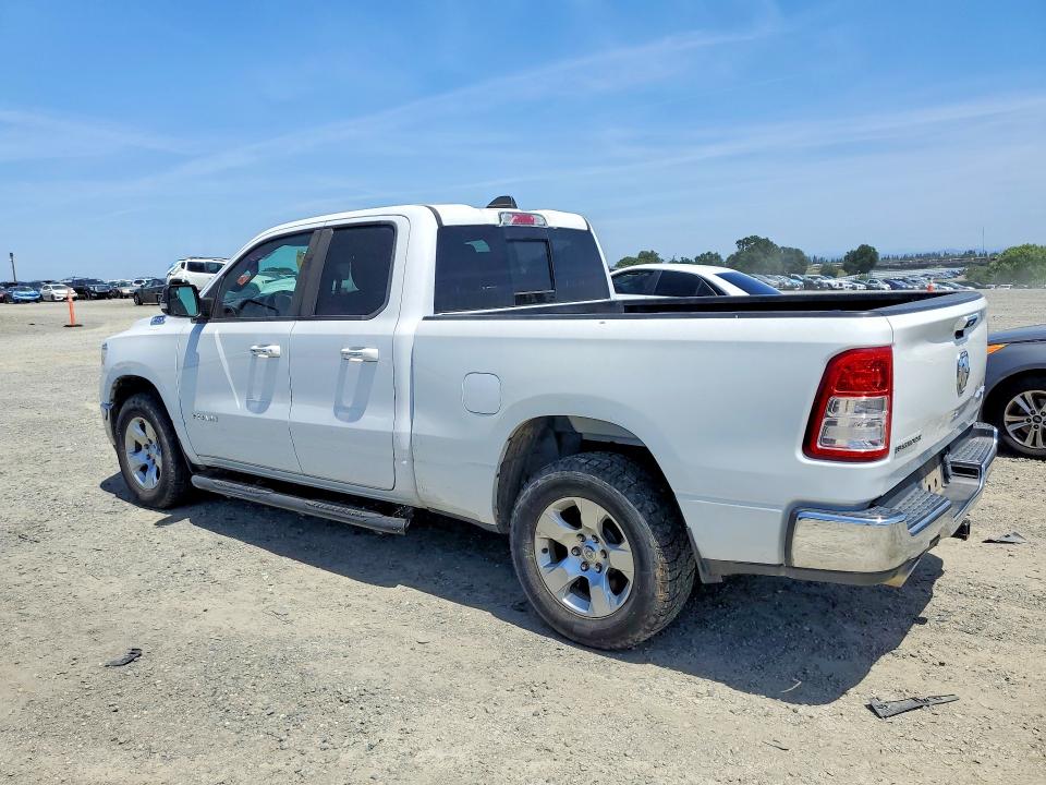 2019 Ram 1500 VIN 1C6SRFBT5KN656037 COPART salvage auction — WATER/FLOOD, Ca - Salvage Certificate, sold $5,600 on 2026-08-04 (photo 2)
