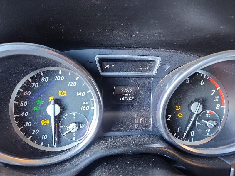 2015 Mercedes-benz Ml-class VIN 4JGDA5JBXFA475049 COPART salvage auction — NORMAL WEAR, Fl - Certificate Of Title, sold $5,100 on 2026-07-08 (photo 9)