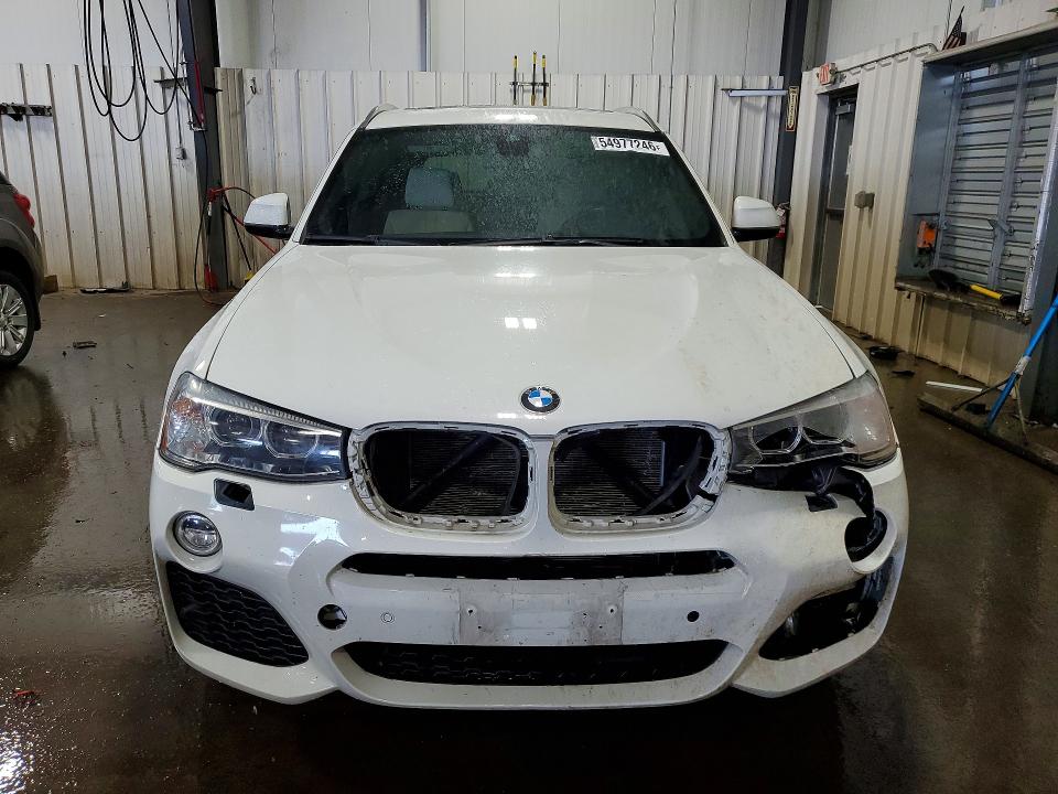 2017 BMW X3 VIN 5UXWX7C3XH0U44176 COPART salvage auction — FRONT END, Mn - Cert Of Title-Salvage, sold $3,650 on 2026-07-16 (photo 5)