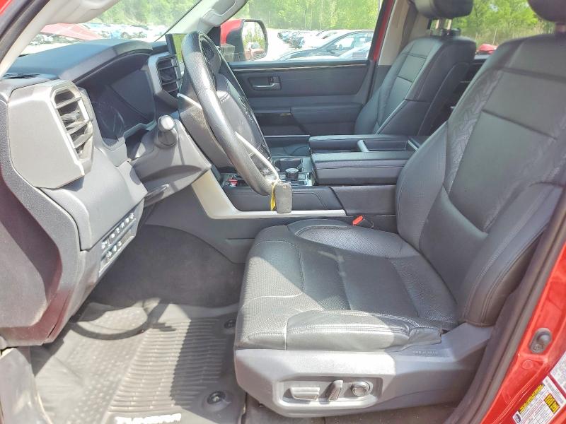 2022 Toyota Tundra VIN 5TFJA5DB1NX005457 COPART salvage auction — FRONT END, Il - Junking Cert Of A Vehicle, sold $21,800 on 2026-07-02 (photo 7)