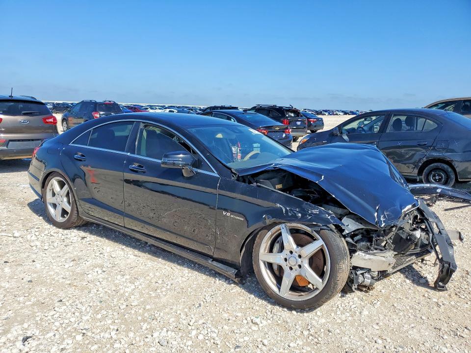 2014 Mercedes-benz Cls-klasse VIN WDDLJ7DB9EA122801 COPART salvage auction — FRONT END, Tx - Salvage Vehicle Title, sold $950 on 2026-08-13 (photo 4)
