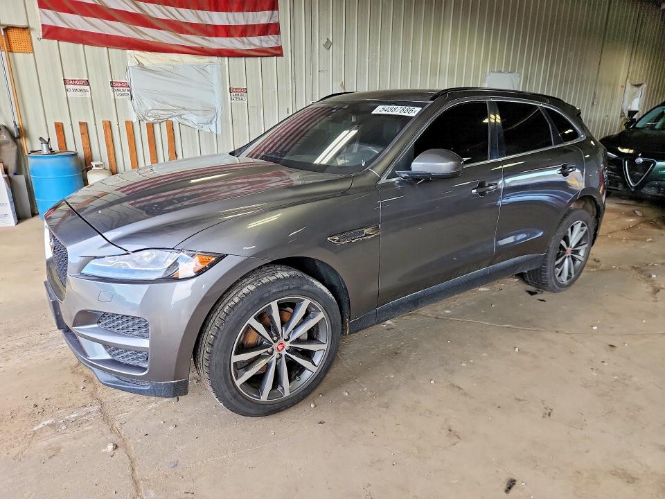 2018 Jaguar F-pace VIN SADCK2FN0JA293288 COPART salvage auction — MINOR DENT/SCRATCHES, Wi - Certificate Of Title, sold $4,600 on 2026-07-06 (photo 1)