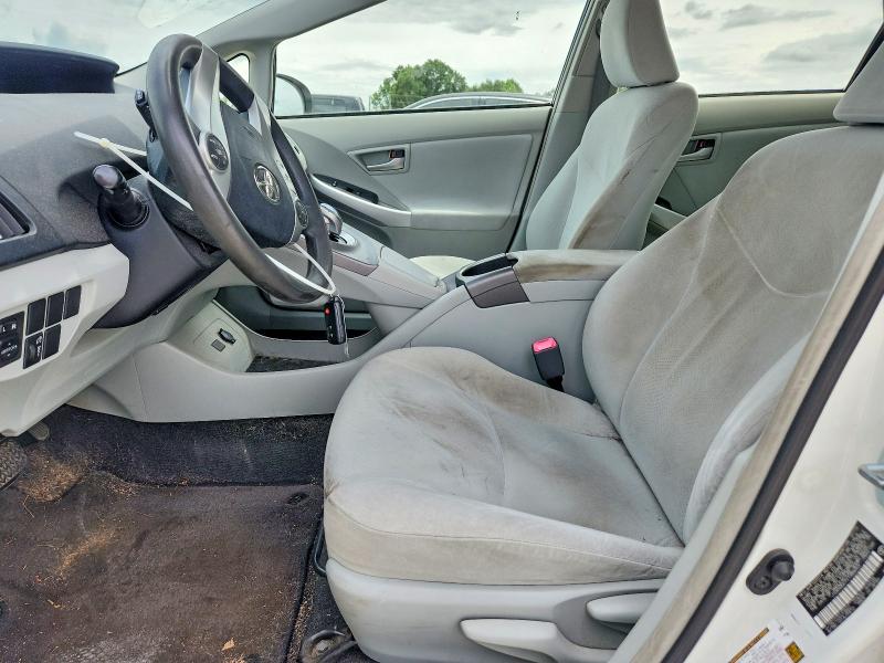 2012 Toyota Prius VIN JTDKN3DU1C1488253 COPART salvage auction — FRONT END, Ga - Cert Of Title-Salvage, sold $2,600 on 2026-07-13 (photo 7)