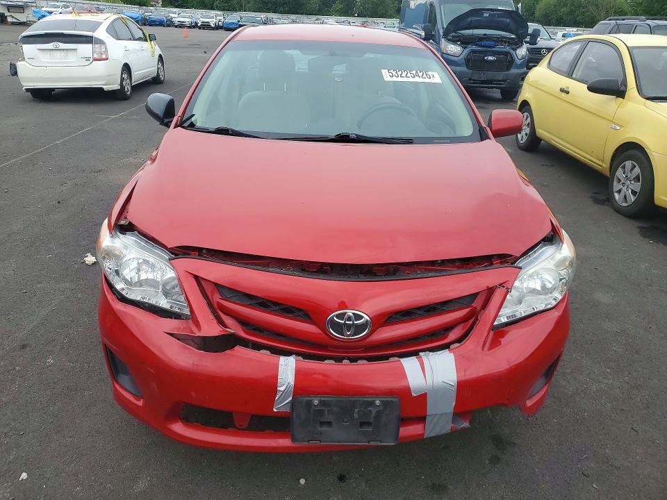 2013 Toyota Corolla VIN 5YFBU4EE1DP152860 COPART salvage auction — FRONT END, Or - Salvage Title Certificate, sold $900 on 2026-07-29 (photo 5)