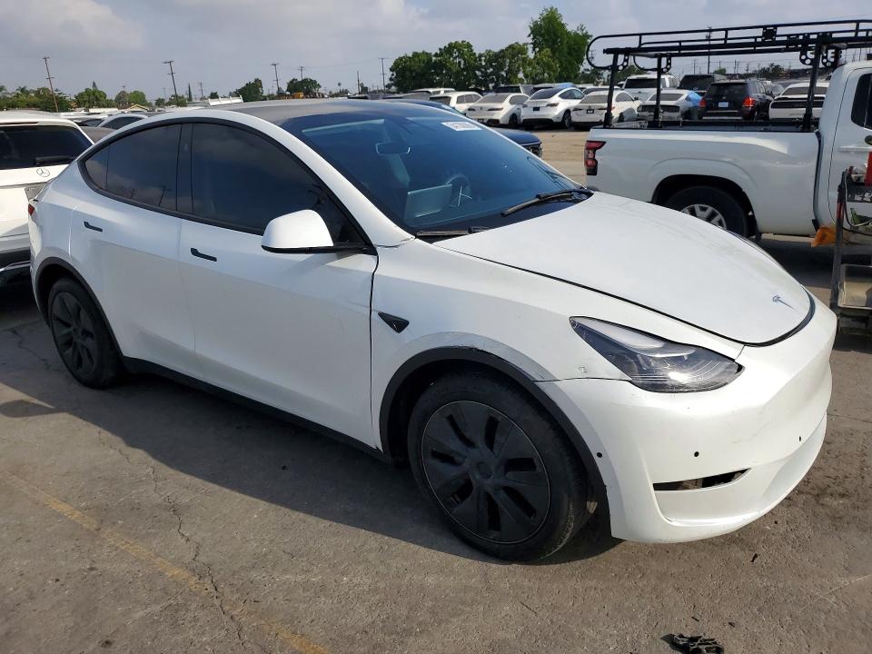 2024 Tesla Model y VIN 7SAYGDED1RF193049 COPART salvage auction — FRONT END, Ca - Salvage Certificate, sold $15,400 on 2026-07-27 (photo 4)