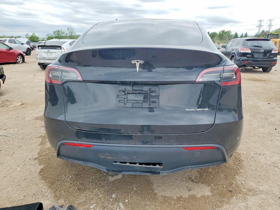 2022 Tesla Model y VIN 7SAYGDEEXNF320786 COPART salvage auction — FRONT END, Il - Salvage Certificate, sold $675 on 2026-07-28 (photo 6)