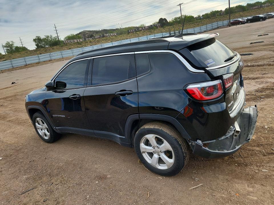2020 Jeep Compass VIN 3C4NJDBB2LT145315 COPART salvage auction — REAR END, Co - Salvage Title, sold $275 on 2026-07-22 (photo 2)