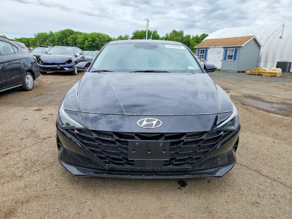 2022 Hyundai Elantra VIN KMHLS4AG6NU317903 COPART salvage auction — REAR END, Vt - Cert Of Title-Salvage Vehicle, sold $6,500 on 2026-07-30 (photo 5)