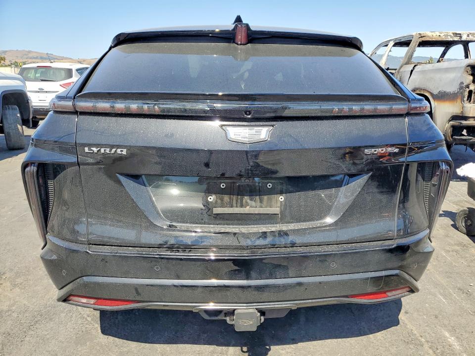 2025 Cadillac VIN 1GYKPYRLXSZ300153 COPART salvage auction — FRONT END, Ca - Salvage Certificate, sold $20,200 on 2026-07-07 (photo 6)
