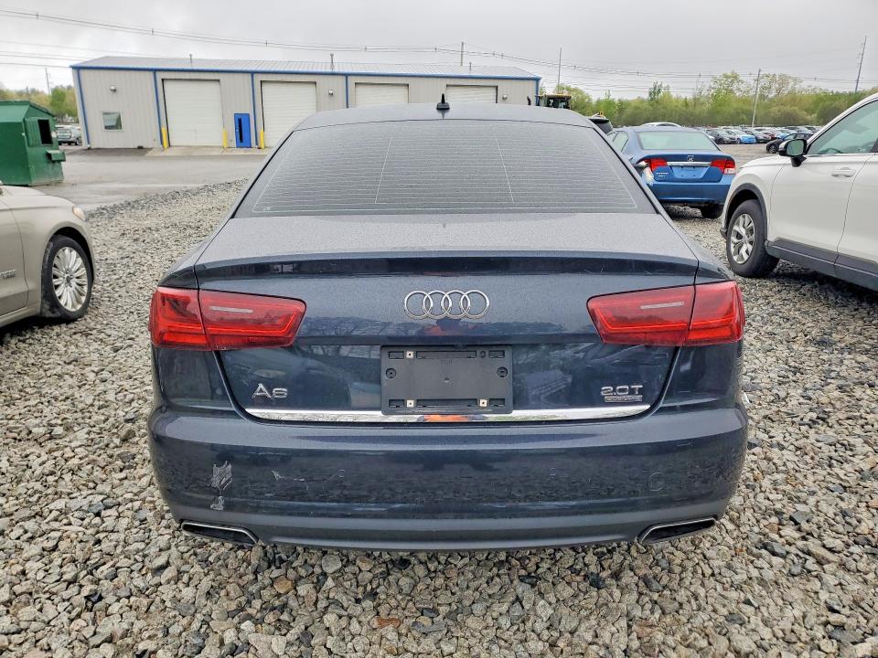 2016 Audi A6 VIN WAUGFAFC7GN132557 COPART salvage auction — FRONT END, Ma - Certificate Of Title (P), sold $3,600 on 2026-07-08 (photo 6)