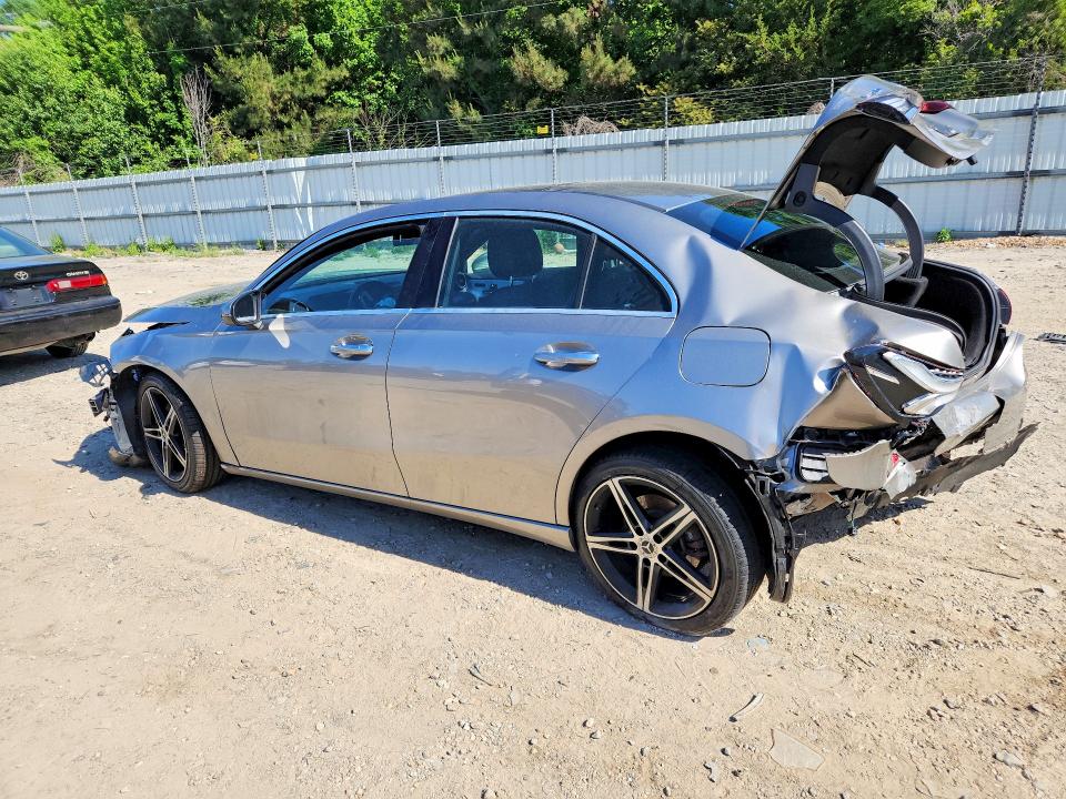 2019 Mercedes-benz A-klasse VIN WDD3G4FB6KW035673 COPART salvage auction — FRONT END, VA - CERT OF TITLE - SALVAGE, sold $1,950 on 2026-07-28 (photo 2)