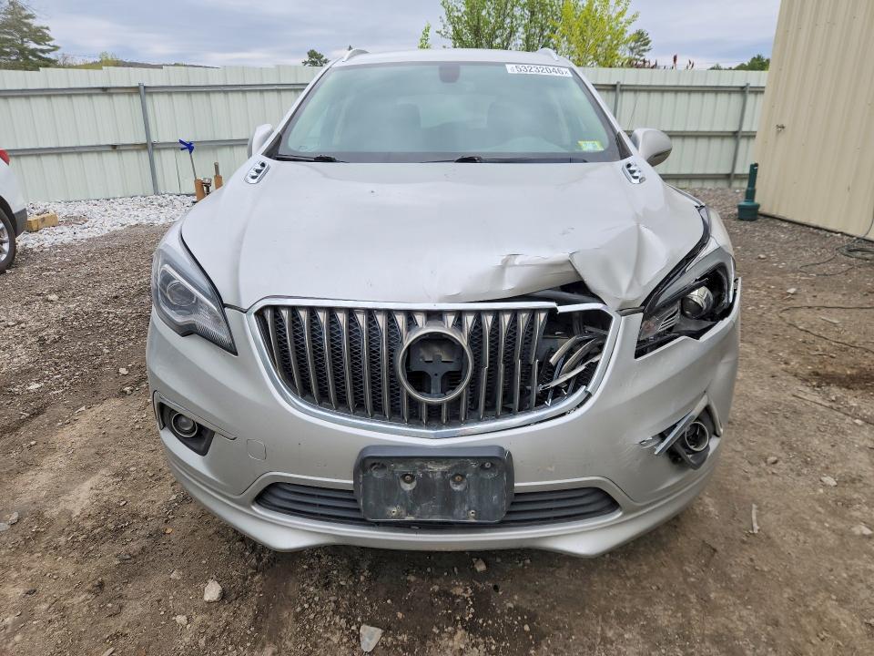 2017 Buick Envision VIN LRBFXDSA3HD221260 COPART salvage auction — FRONT END, Wv - Salvage Certificate, sold $500 on 2026-07-08 (photo 5)