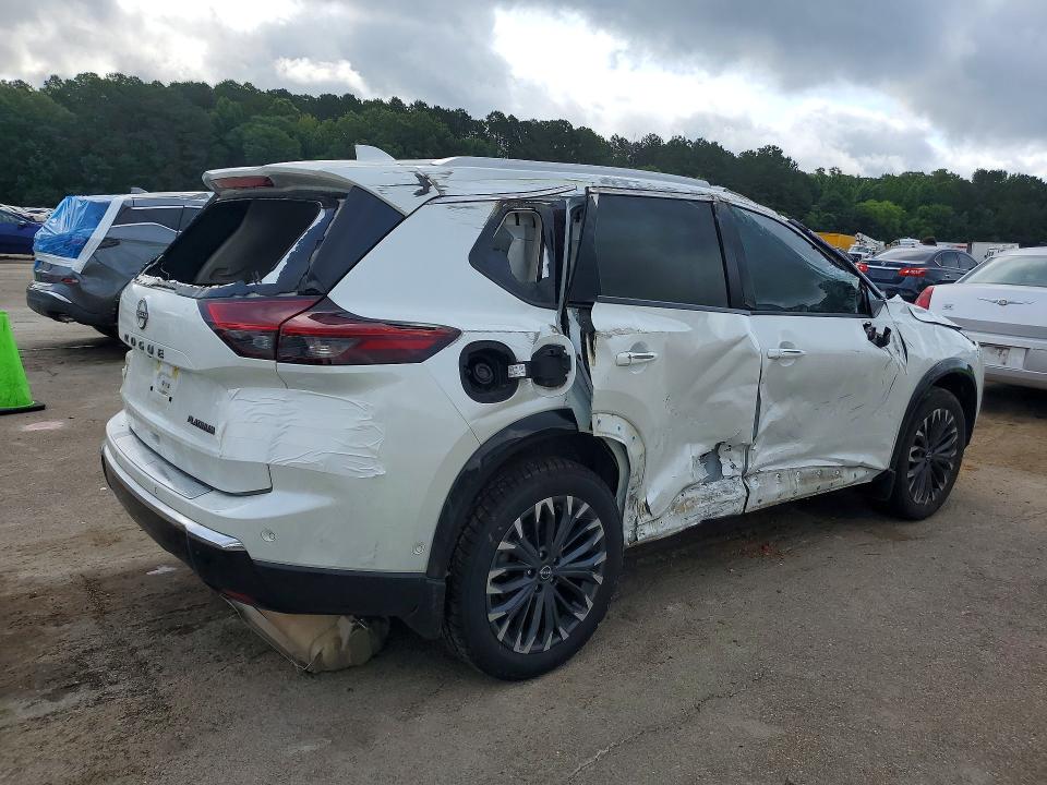 2024 Nissan Rogue VIN JN8BT3DC8RW380497 COPART salvage auction — ROLLOVER, Ms - Cert Of Title-Salvaged, sold $2,600 on 2026-07-10 (photo 3)