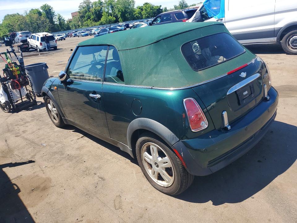 2008 Mini Cooper VIN WMWRF33558TG18388 COPART salvage auction — WATER/FLOOD, Ct - Cert Of Title-Flood Salvage, sold $450 on 2026-07-17 (photo 2)