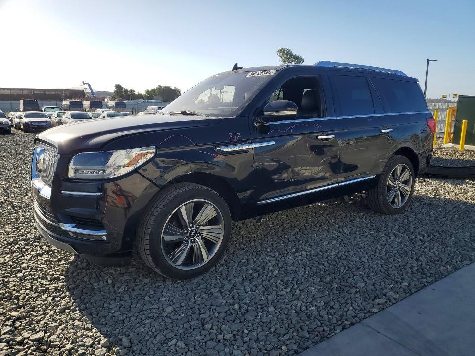 2018 Lincoln Navigator VIN 5LMJJ2LT1JEL21366 COPART salvage auction — REAR END, CA - SALVAGE CERTIFICATE, sold $9,100 on 2026-07-27 (photo 1)