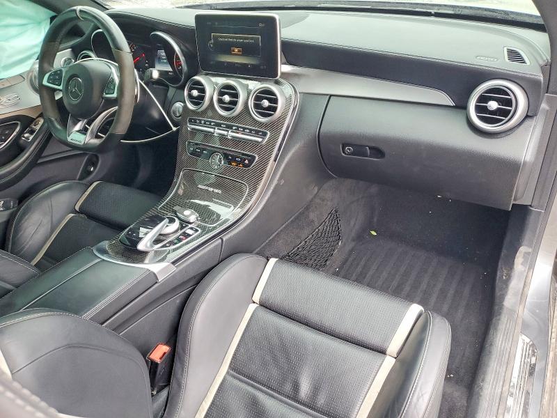 2018 Mercedes-benz C-klasse VIN WDDWJ8HB1JF675680 COPART salvage auction — FRONT END, SC - CERT OF TITLE-SALVAGE, sold $21,300 on 2026-07-10 (photo 8)