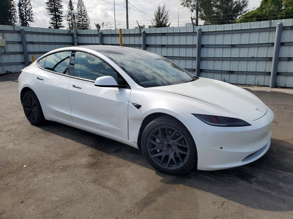 2024 Tesla Model 3 VIN 5YJ3E1EA5RF749672 COPART salvage auction — UNDERCARRIAGE, Fl - Certificate Of Destruction, sold $10,800 on 2026-07-13 (photo 4)
