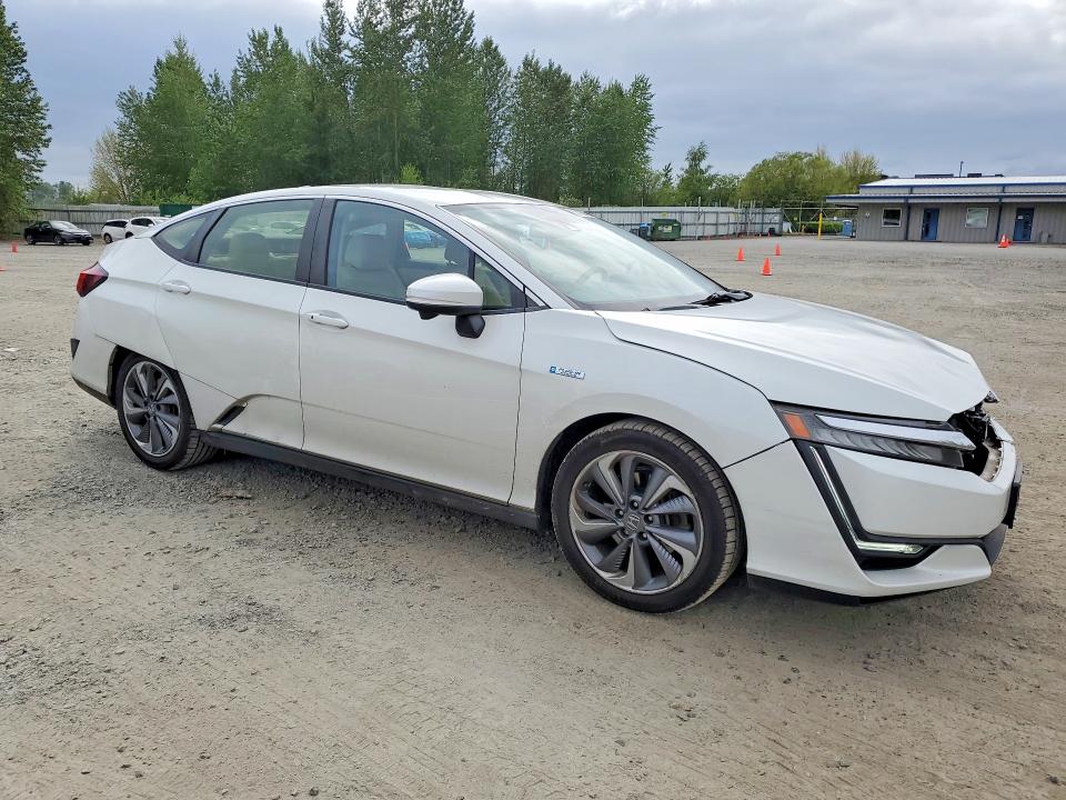 2018 Honda Clarity VIN JHMZC5F39JC007346 COPART salvage auction — FRONT END, Ca - Salvage Certificate, sold $6,000 on 2026-07-13 (photo 4)