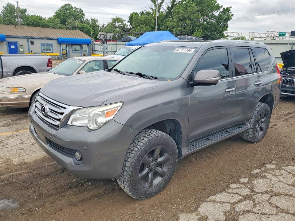 2011 Lexus Gx 460 VIN JTJBM7FX4B5033936 COPART salvage auction — HAIL, Ks - Cert Of Title-Salvage, sold $7,800 on 2026-07-20 (photo 1)