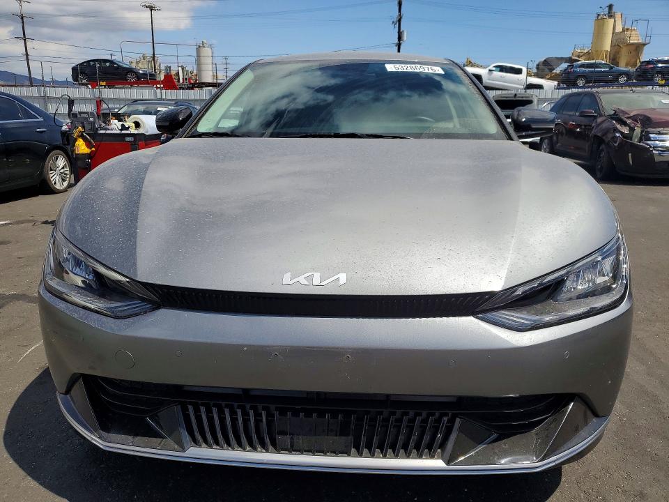 2024 Kia Ev6 VIN KNDC34LA7R5203645 COPART salvage auction — REAR END, Ca - Salvage Certificate, sold $9,900 on 2026-07-20 (photo 5)