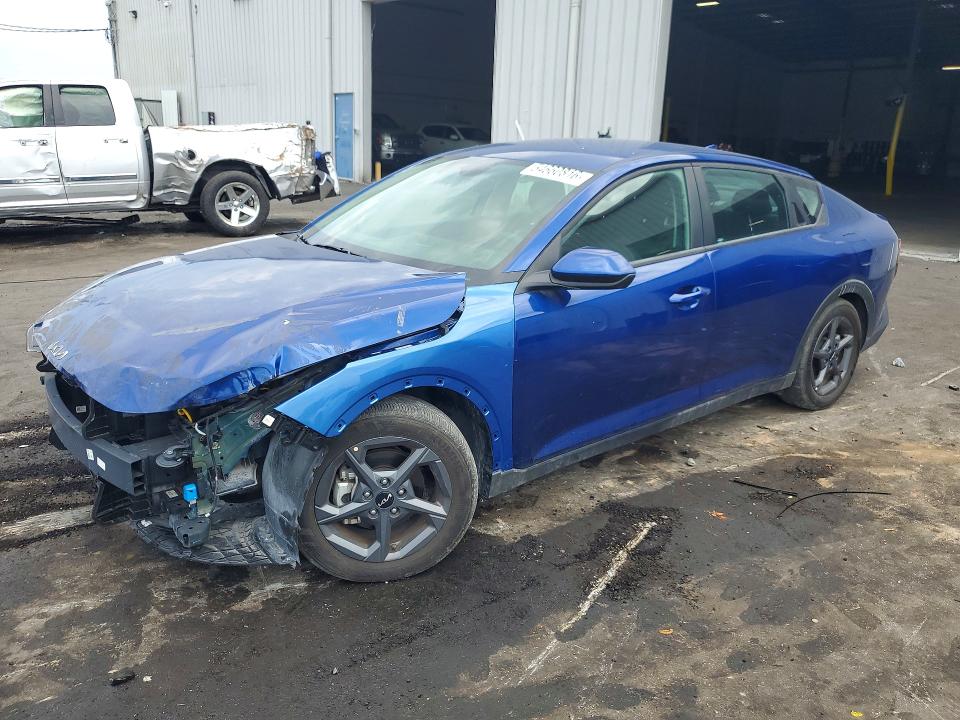 2025 Kia K4 VIN 3KPFT4DE2SE064050 COPART salvage auction — FRONT END, Fl - Certificate Of Title, sold $8,000 on 2026-07-29 (photo 1)
