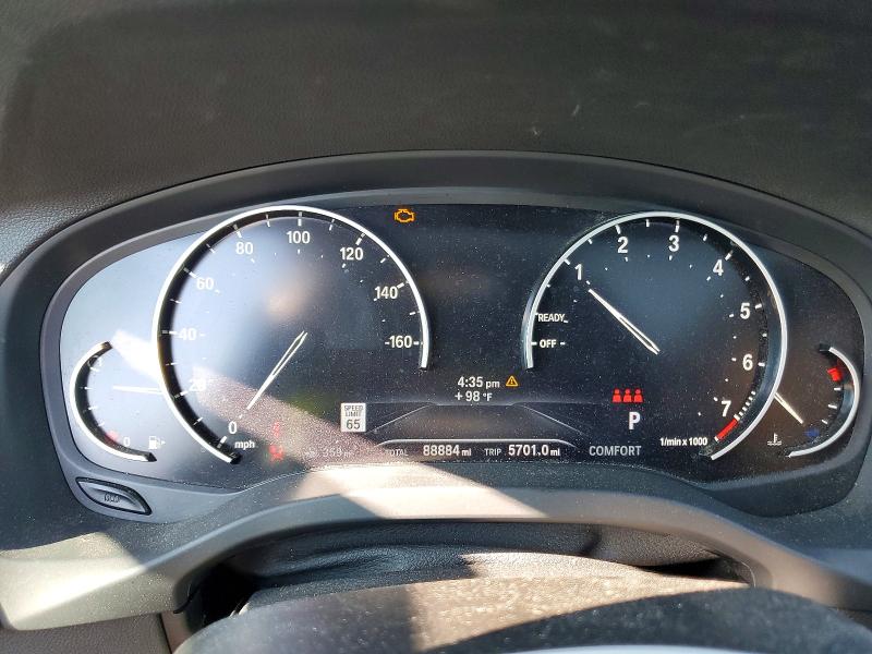 2021 BMW X3 VIN 5UXTY5C0XM9E30488 COPART salvage auction — FRONT END, Va - Cert Of Title - Salvage, sold $7,900 on 2026-07-15 (photo 9)